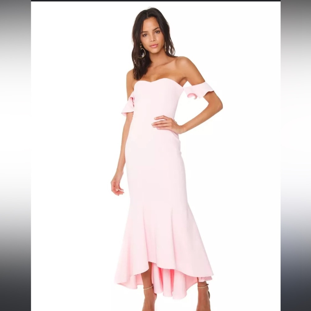 LIKELY Sunset gown, pink full length cocktail dress size 4 - slightly modified!